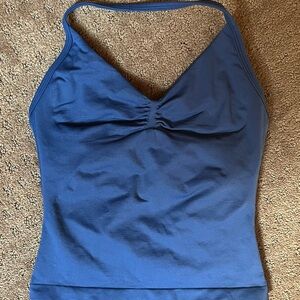 DFYNE Impact Longline Strappy Top- Deep Sea